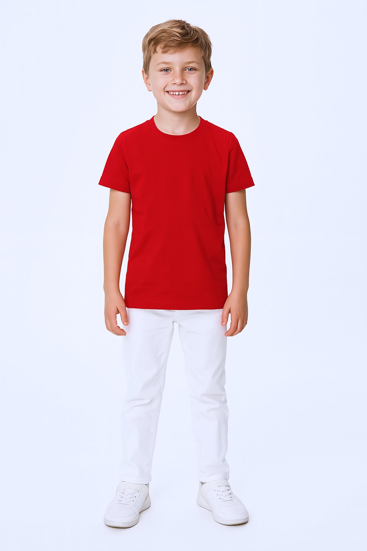 ÇOCUK TSHİRT DÜZ RENK C52