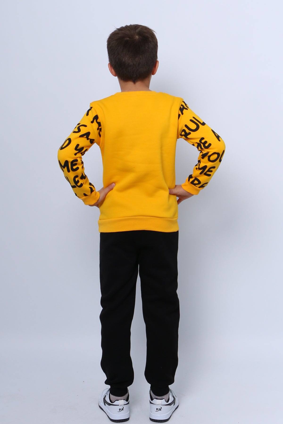 ERKEK ÇOCUK 3 İPLİK EŞOFMAN TAKIMI BASKILI D26