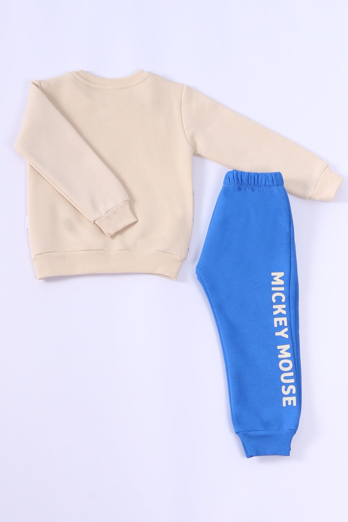 ERKEK ÇOCUK 3 İPLİK EŞOFMAN TAKIMI KARAKTER BASKILI RİBANALI E20