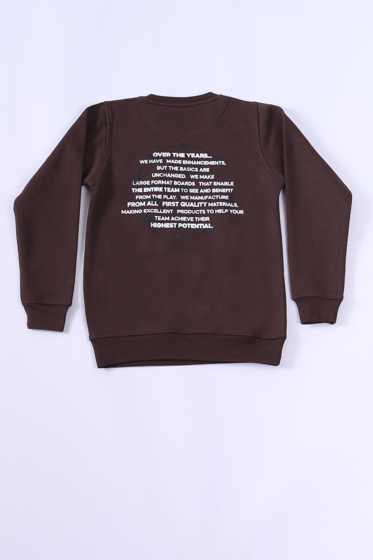 ERKEK ÇOCUK 3 İPLİK SWEAT SIRT BASKILI RİBANALI E19