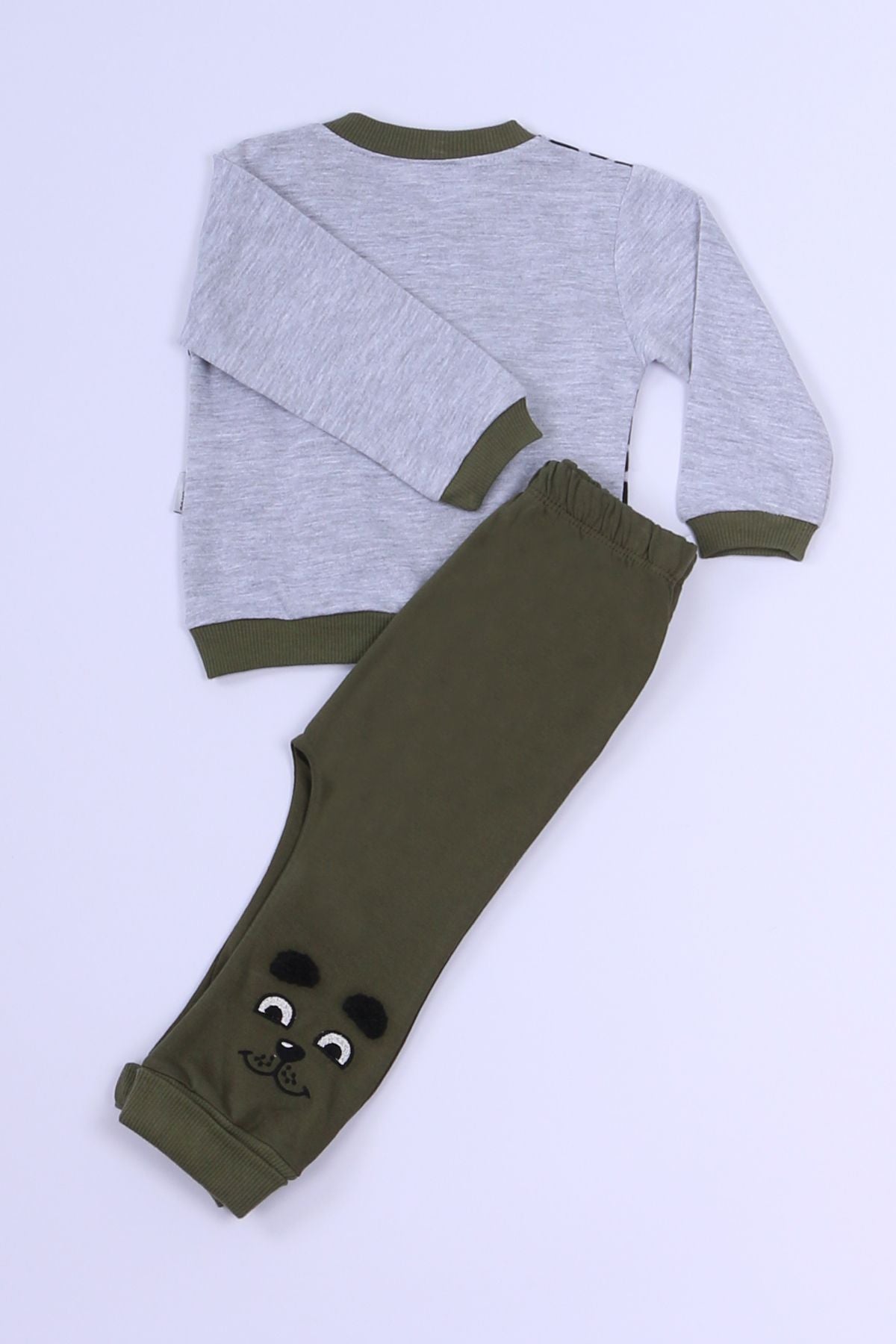 ERKEK ÇOCUK EŞOFMAN TAKIMI KABARTMA BASKILI B83