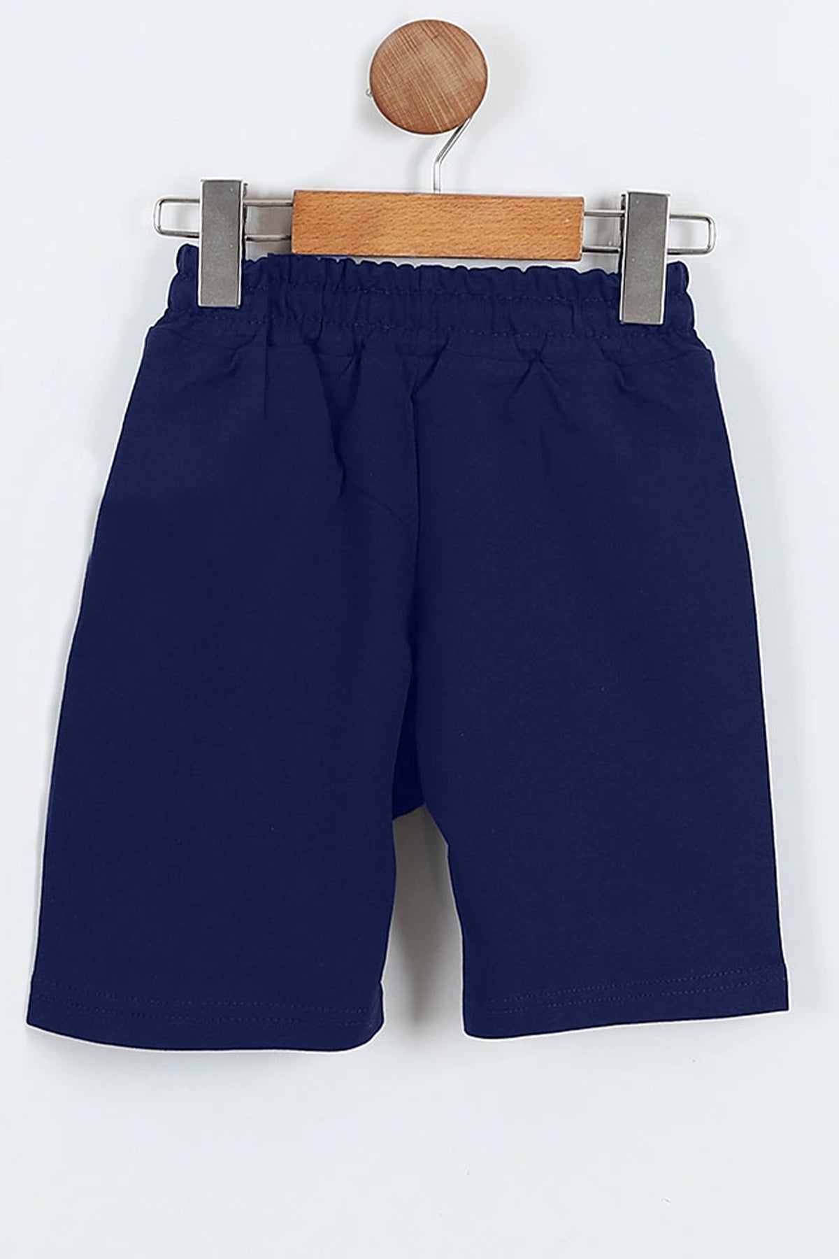 ERKEK ÇOCUK ŞORTLU TAKIM BASKILI BİSİKLET YAKA CEPLİ F8