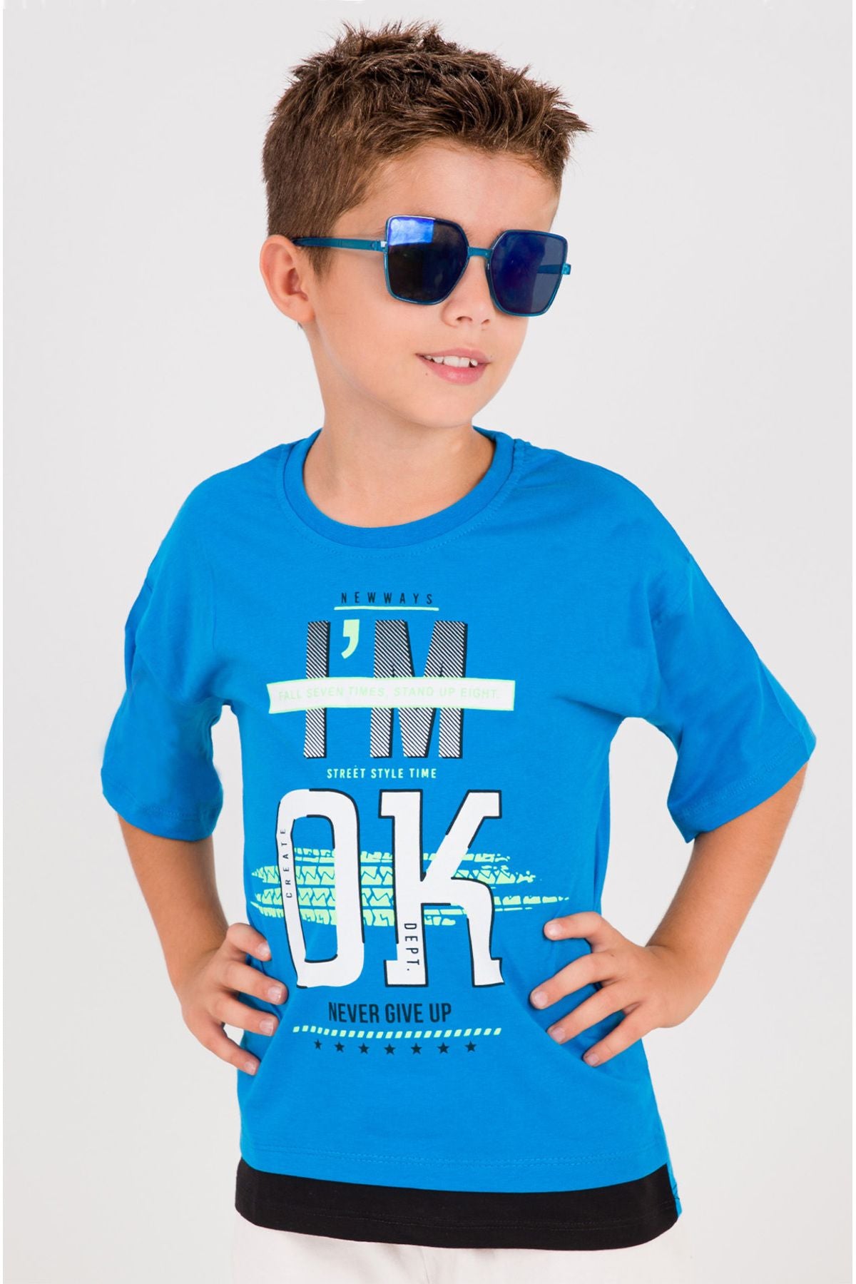 ERKEK ÇOCUK TSHİRT BASKLI A8