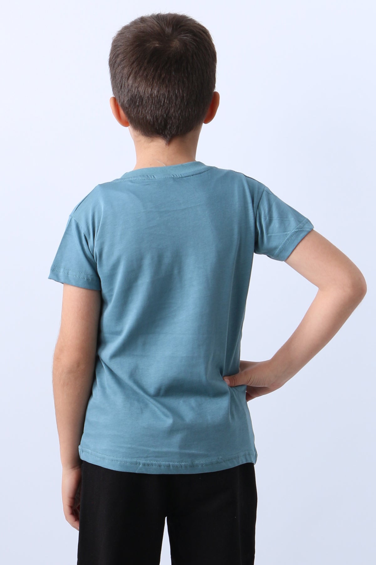 ERKEK ÇOCUK TSHİRT KARAKTER BASKILI BİSİKLET E1