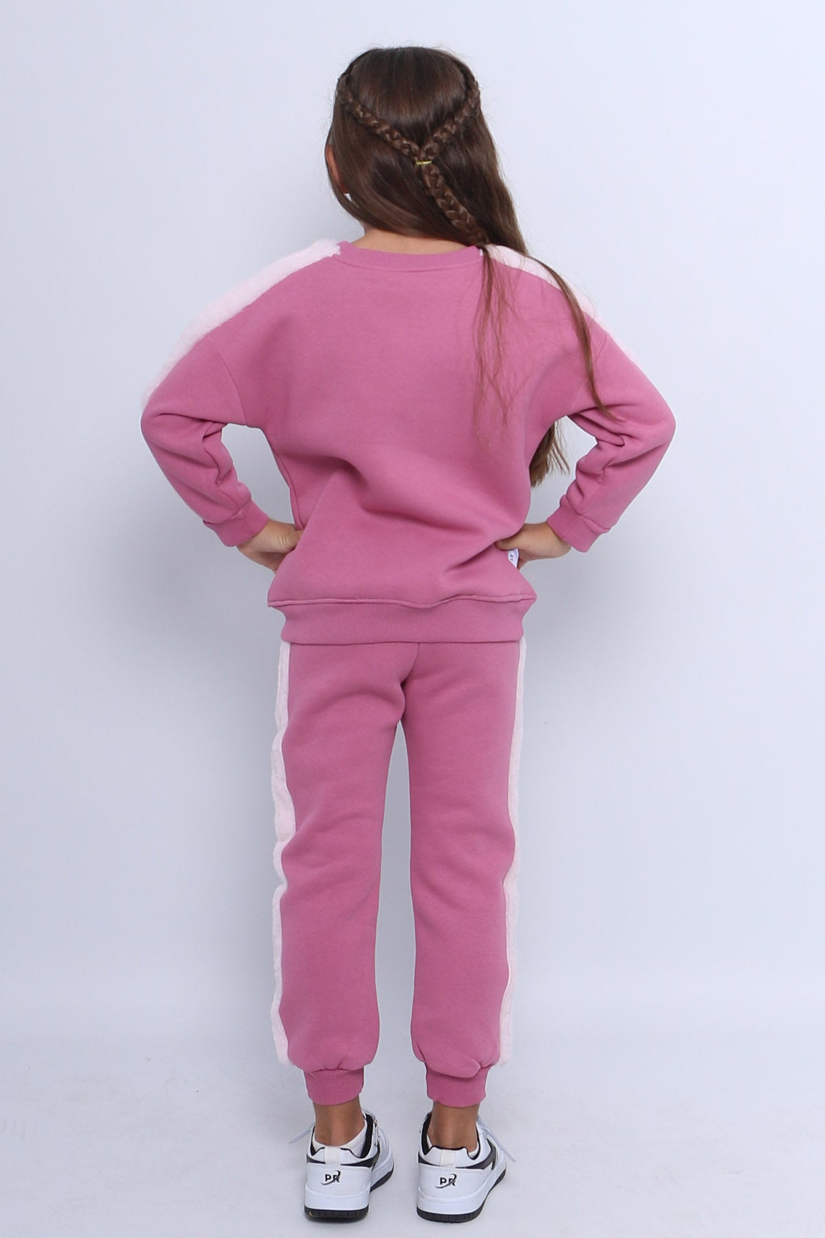 KIZ ÇOCUK 3 İPLİK EŞOFMAN TAKIMI KARAKTER BASKILI C22