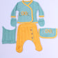 BEBEK 5`Lİ SET TAKIM BASKILI ŞAPKA ELDİVEN ÖNLÜKLÜ B73 HCM00157