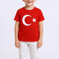 ÇOCUK ATATÜRK AYYILDIZ BASKILI TSHİRT KISA KOLLU A62