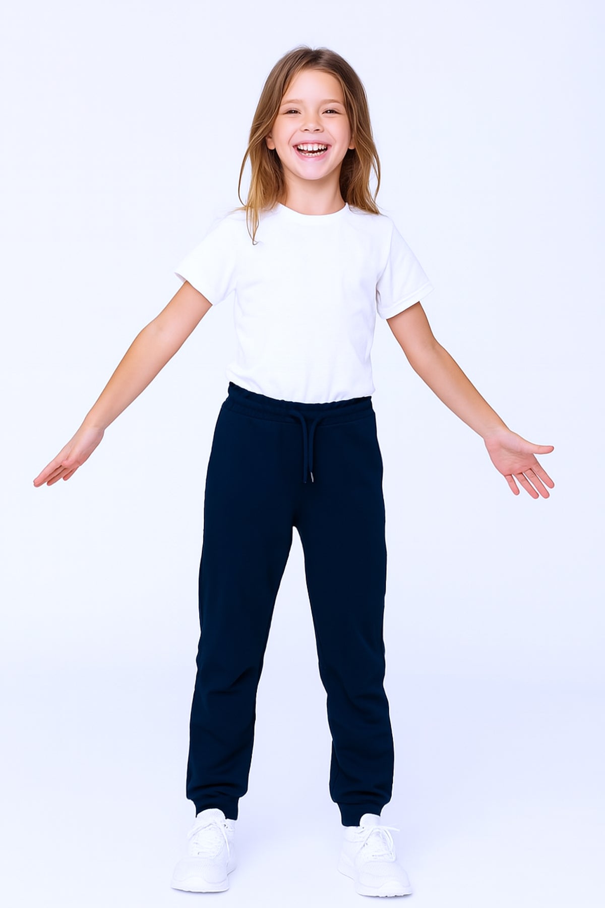 ÇOCUK UNİSEX OKUL EŞOFMAN ALTI RİBANALI C8