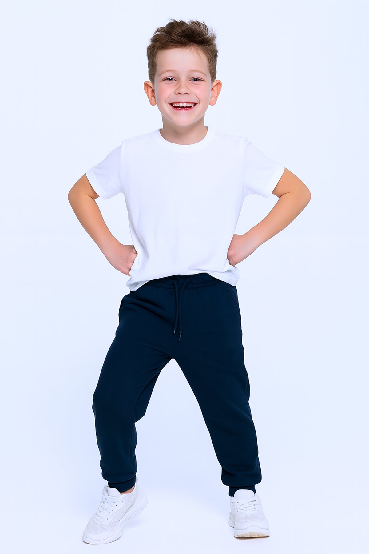 ÇOCUK UNİSEX OKUL EŞOFMAN ALTI RİBANALI C8