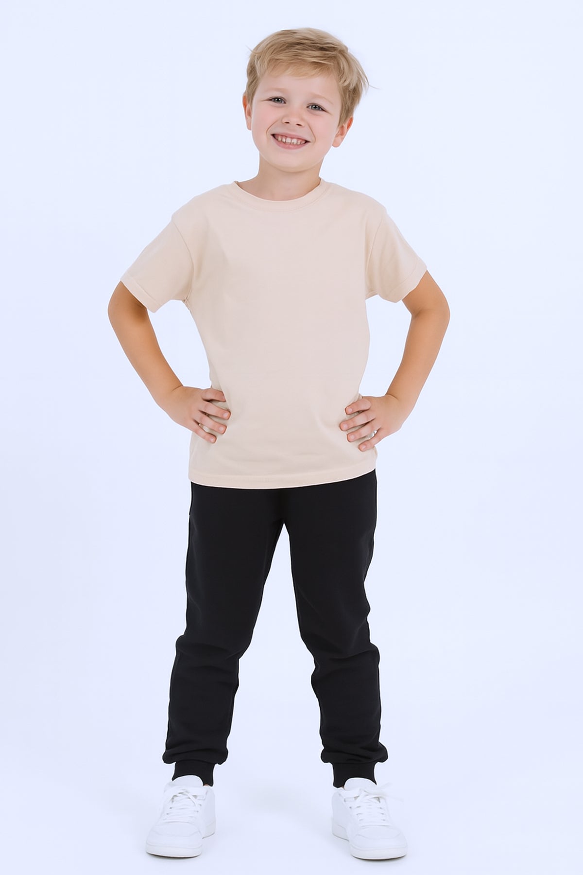 ÇOCUK UNİSEX OKUL EŞOFMAN ALTI RİBANALI C8