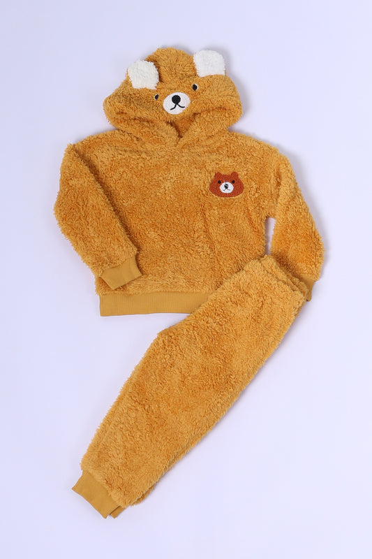 ERKEK BEBEK PELUŞ ALT ÜST TAKIM BASKILI D47