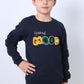 ERKEK ÇOCUK ŞARDONLU SWEAT MOOD NAKIŞ DETAYLI RİBANALI E35