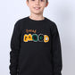 ERKEK ÇOCUK ŞARDONLU SWEAT MOOD NAKIŞ DETAYLI RİBANALI E35