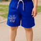 ERKEK ÇOCUK ŞORT CEPLİ DÜZ RENK YAZI BASKILI F29
