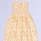 KIZ ÇOCUK ASKILI ELBİSE ÇİÇEK DESENLİ B35 HCM00119